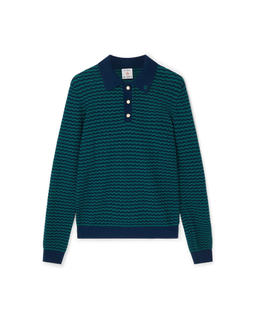 Mini Wave Polo Shirt